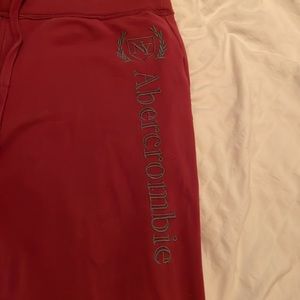 Abercrombie Jogger, Size XS, Burgundy